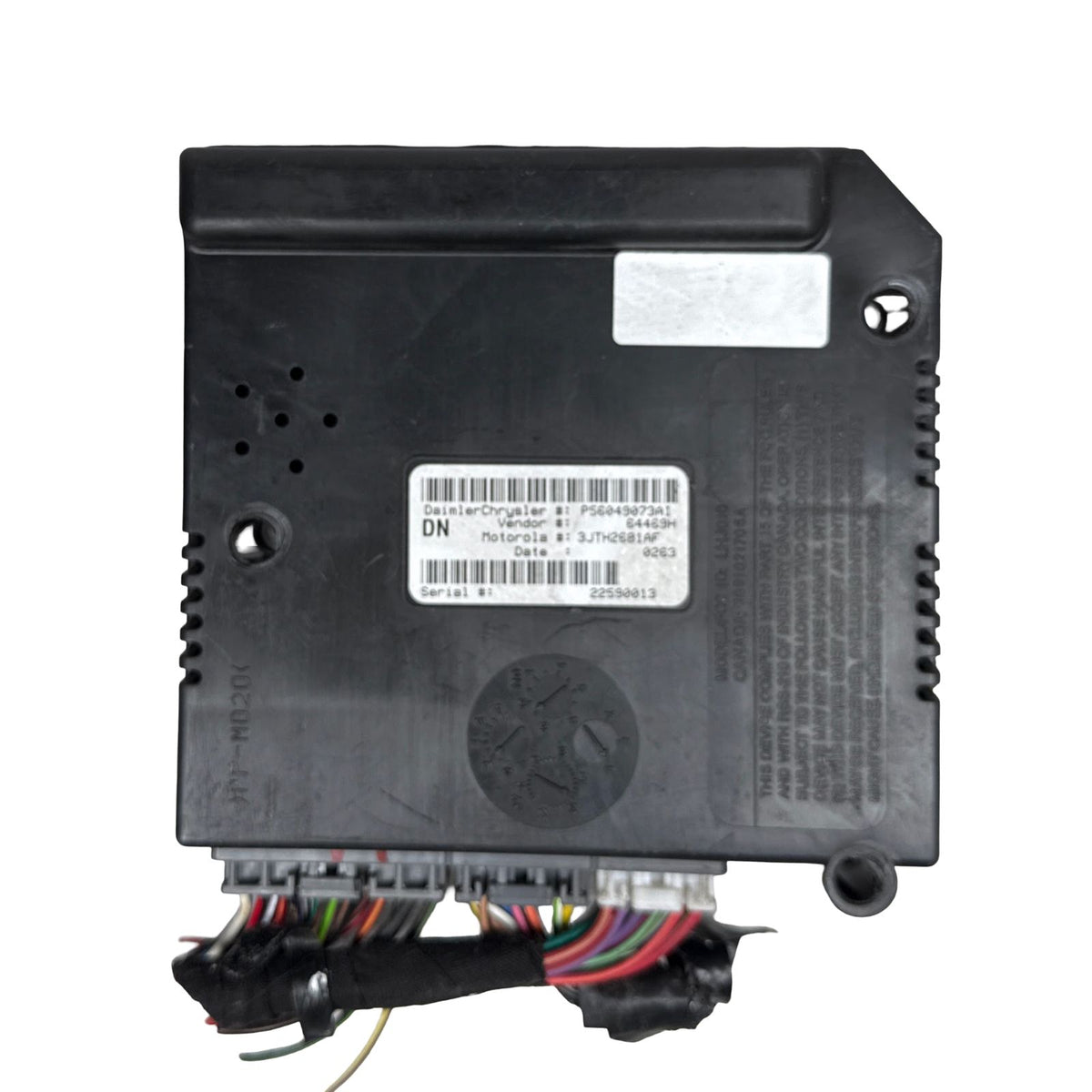 2001-2003 Dodge Durango Central Timing Module CTM OEM P56049073AI - Photo 2