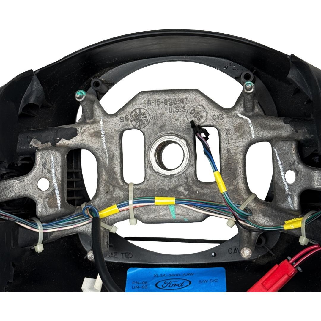 1997-2003 Ford F-150 Tilt Steering Wheel With Cruise Control OEM XL34-3600-AAW - Photo 3
