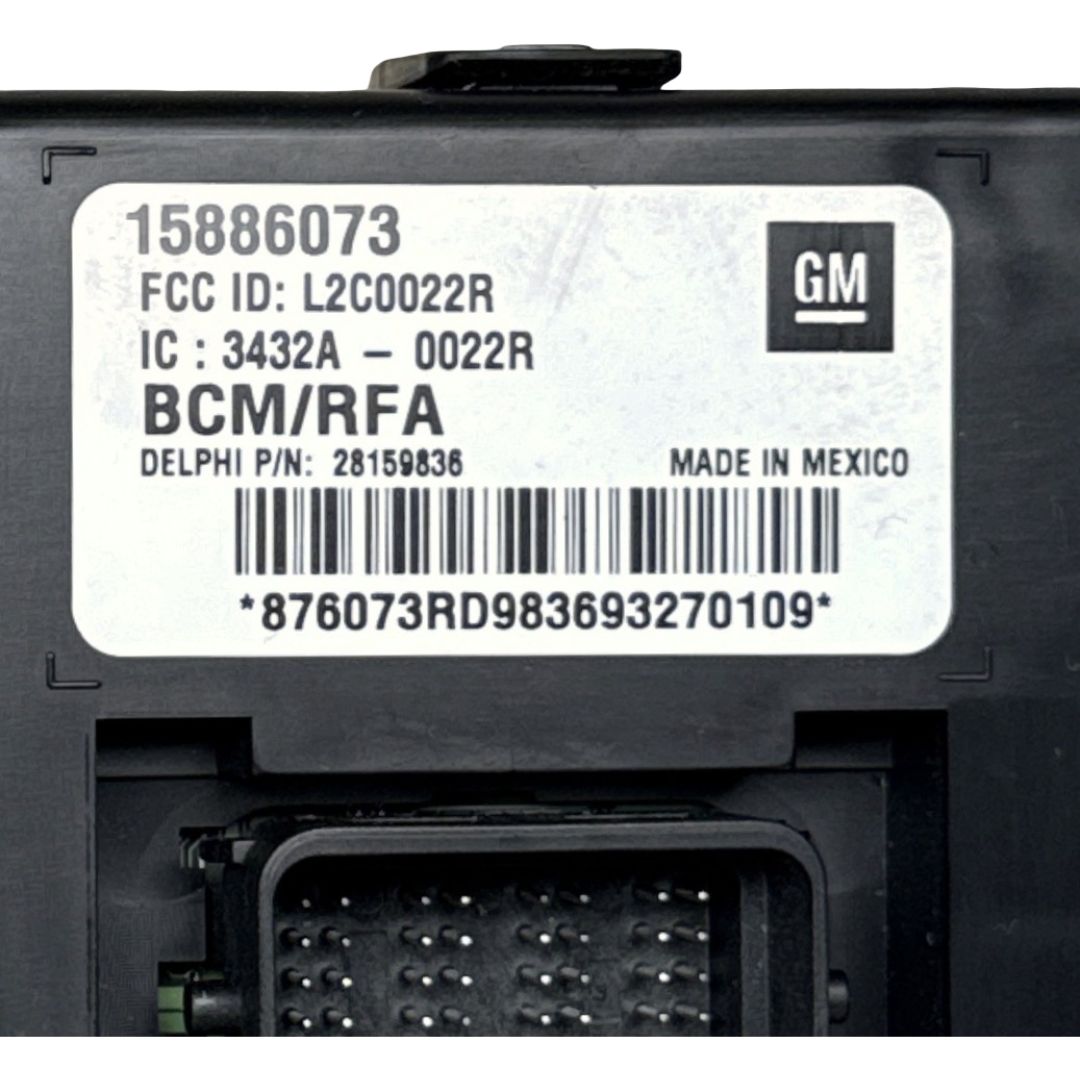 BCM OEM 15886073 - Photo 4