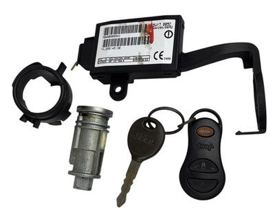 1996-2007 Jeep Chrysler Dodge Key Ignition Lock set Immobilizer P04686665AC