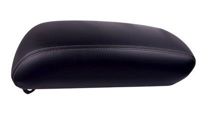 OEM 11–21 Grand Cherokee / Durango Black Leather w/ White Stitching Console Lid