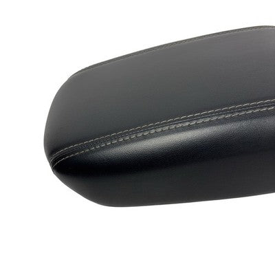 OEM 13-16 Dodge Dart Black Leather Sliding Armrest Cover Console Lid
