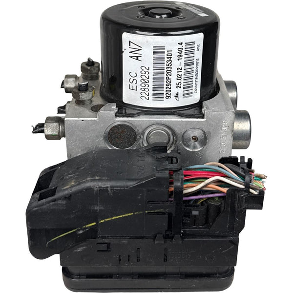 2011-2016 Cadillac SRX ABS Brake Pump and Control Module 22890292 OEM