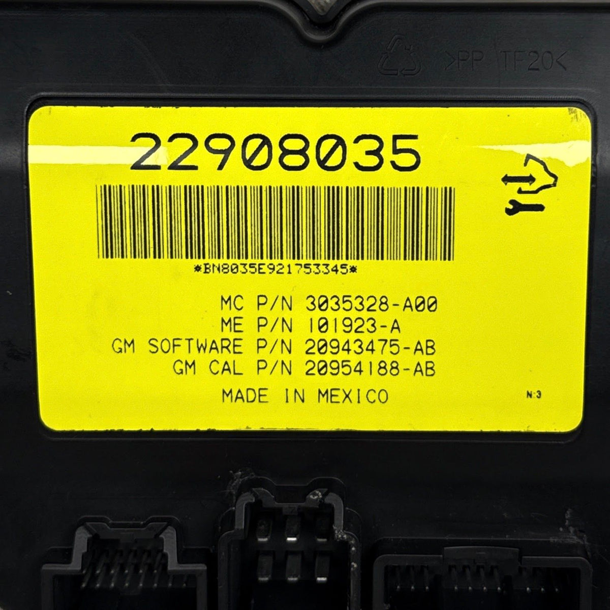 2010-2016 Cadillac SRX Rear Liftgate Control Module OEM 22908035 - Photo 2