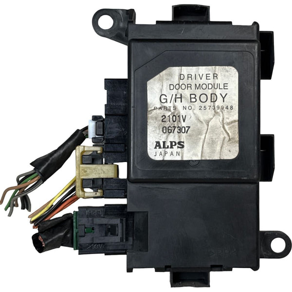 2000-2005 Buick LeSabre Bonneville Black Driver Door Control Module 25739948 OEM