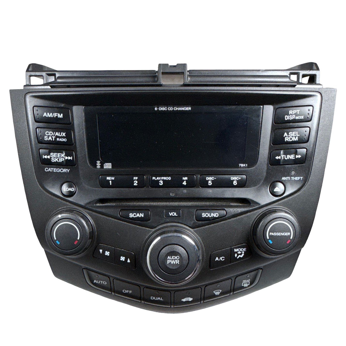 2003-2007 Honda Accord AM FM Radio Receiver CD Player OEM 39175-SDA-L110 - Photo 3