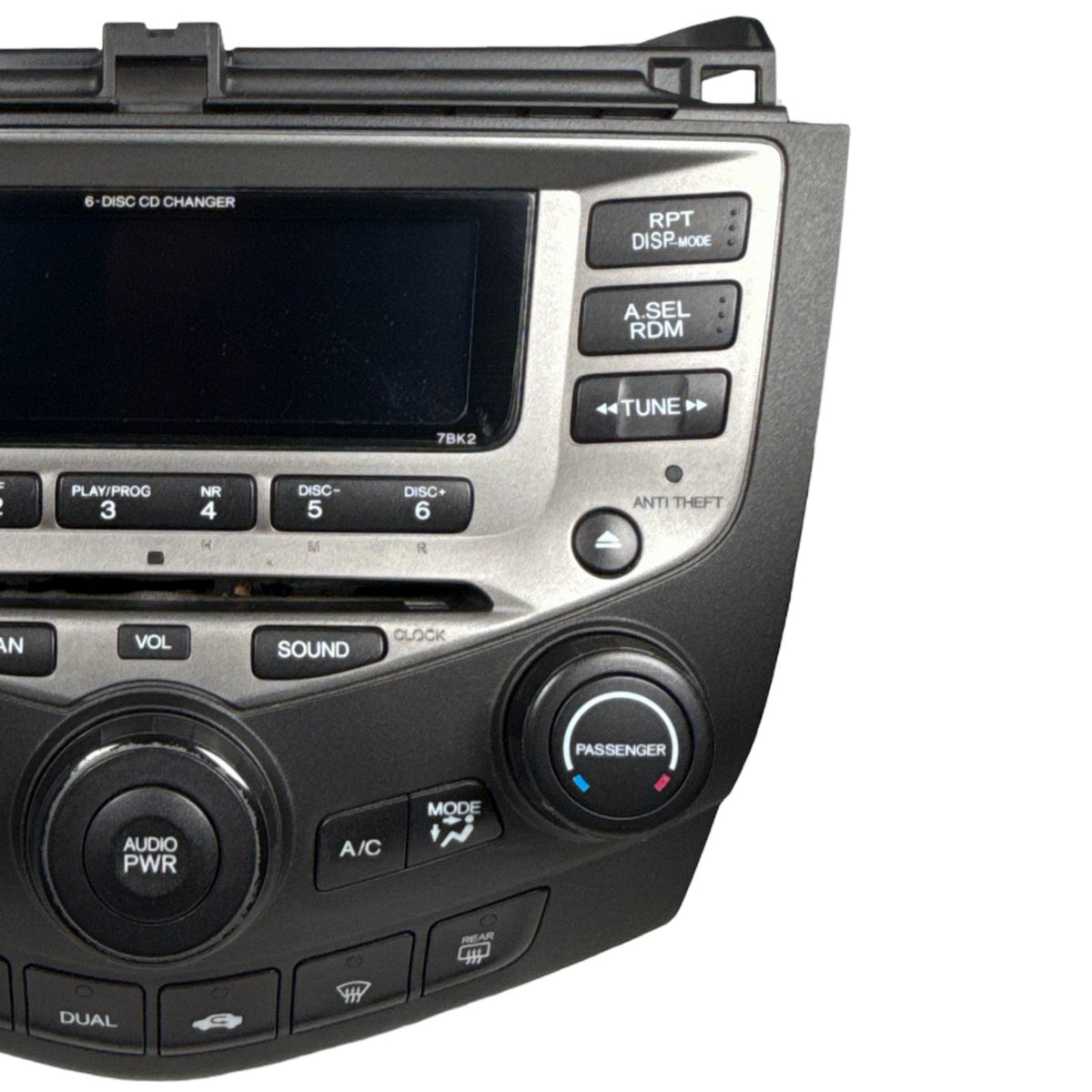 2003-2007 Honda Accord AM FM Radio Receiver CD Player OEM 39175-SDA-L120-M2 - Photo 5