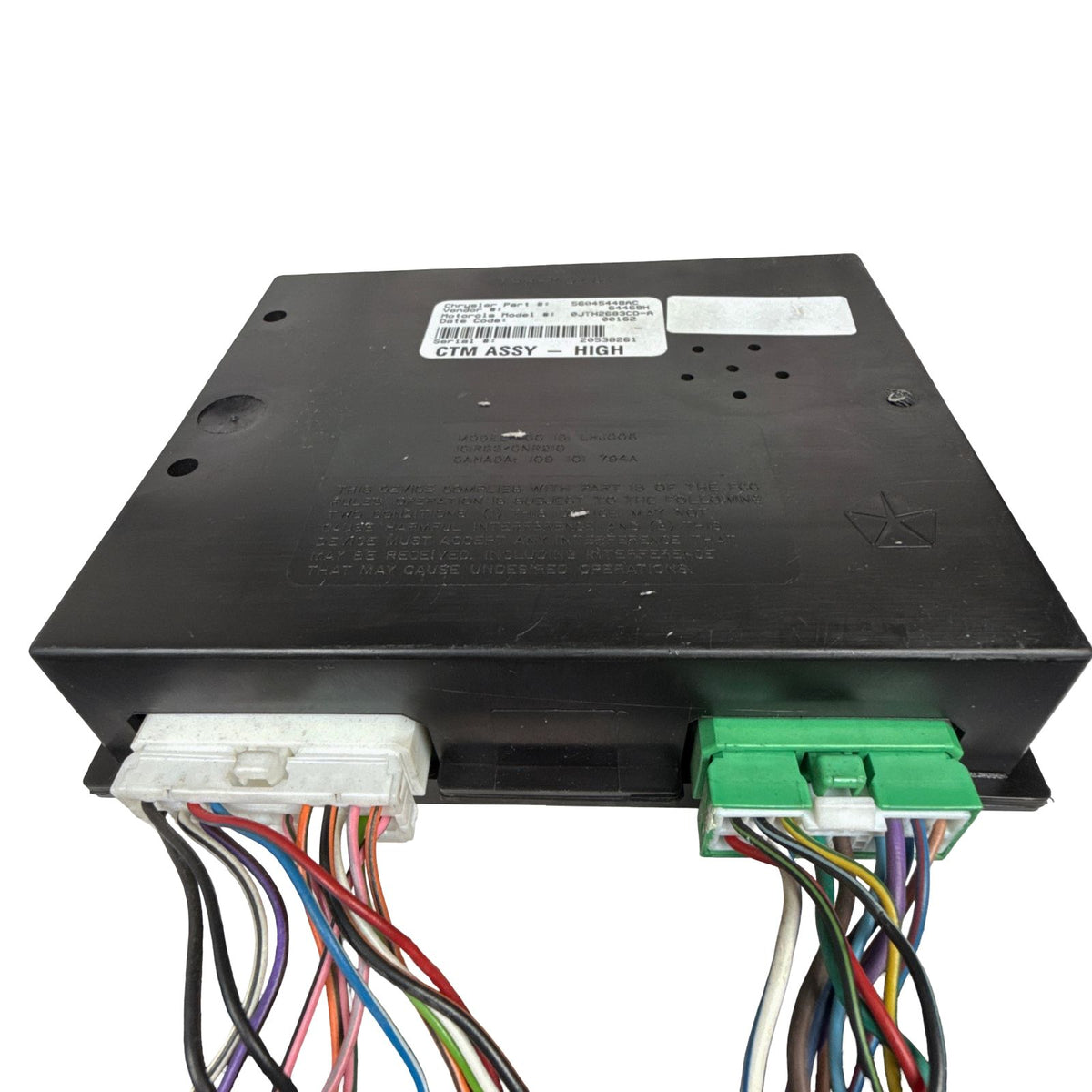 2000-2001 Dodge Ram 1500 Central Timing Module CTM OEM 56045448AC - Photo 9