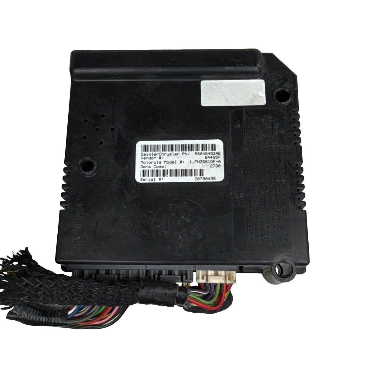 2001-2003 Dodge Durango Central Timing Module CTM OEM 56045453AE - Photo 2