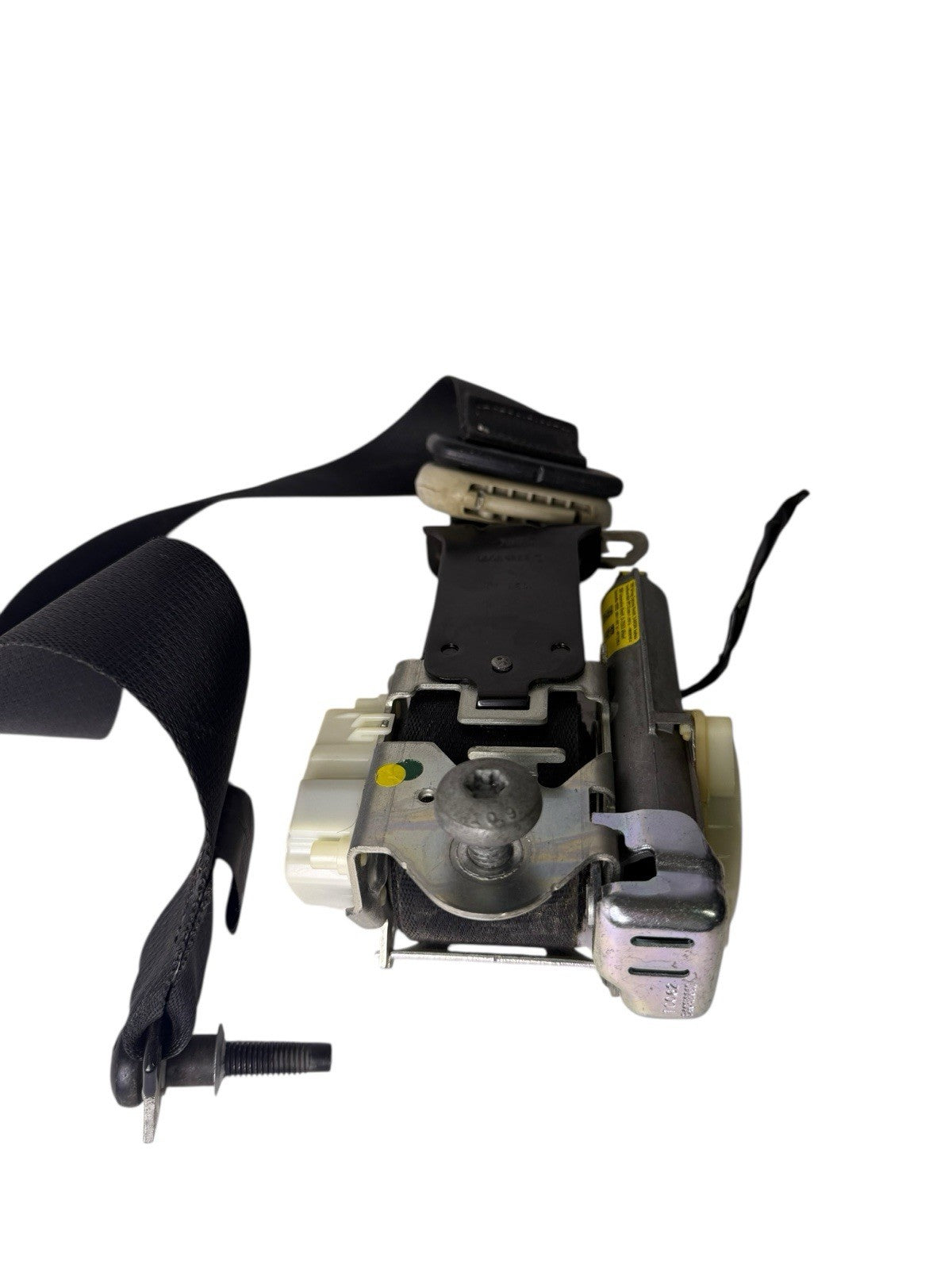 OEM 2014-2019 Ford Fiesta Driver Left Seat Belt Retractor Black Assembly