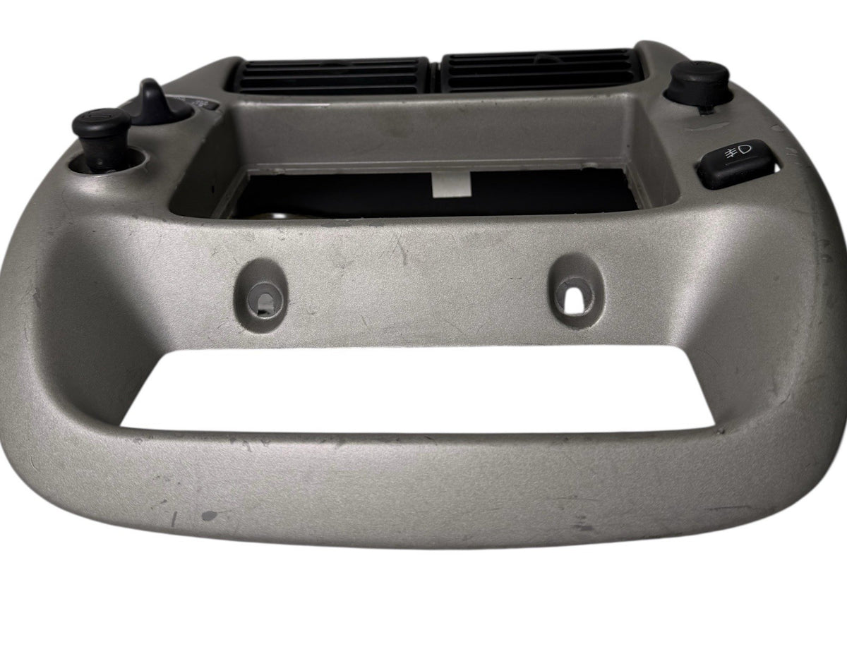 Dashboard Radio Heater Bezel w/ 4x4, Fog Lights & Lighter 1L5Z-10044D70-BA-SVR for 1995-2004 Ford Ranger — photo 12