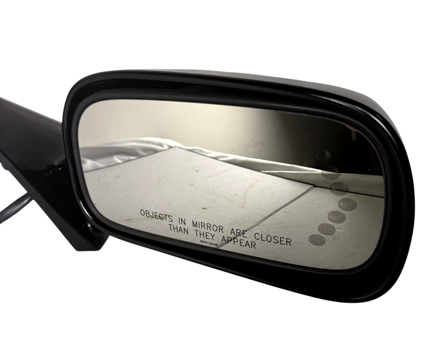 OEM 06-08 DTS Lucerne Passenger Mirror Black 7-Dot Signal 25823068 / 15945041
