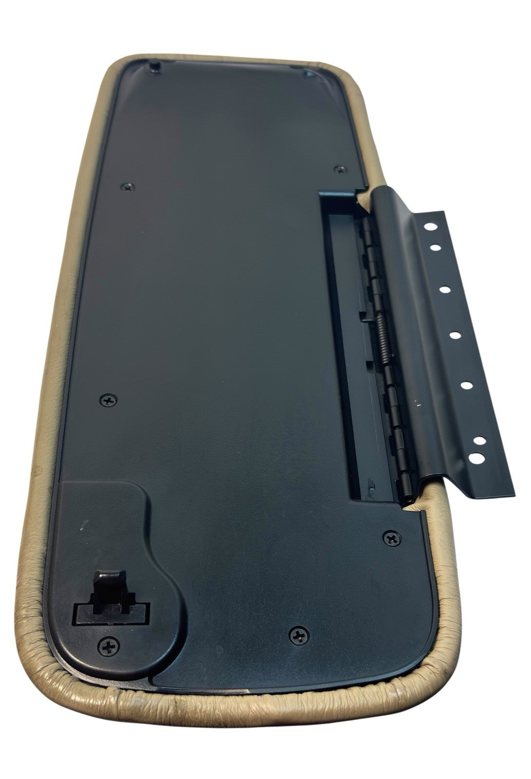 OEM 1998-2002 Lincoln Continental Beige Leather Console Lid / Armrest