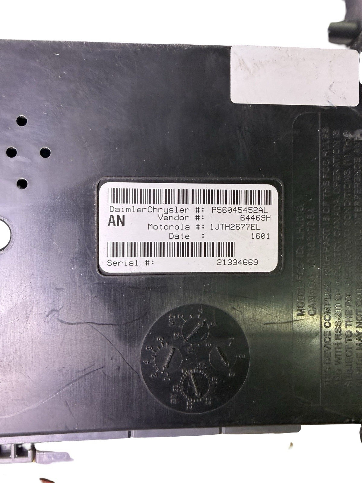CTM Central Timer Module 56045452AL for 2001-2003 Dodge Dakota — photo 4