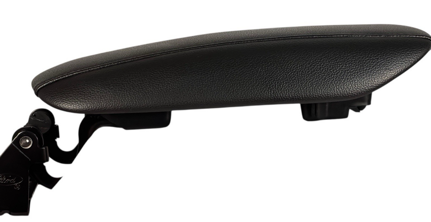 ✅ OEM 13–16 Ford Fusion Armrest Lid  Black Leather Center Console Cover w/ Hinge