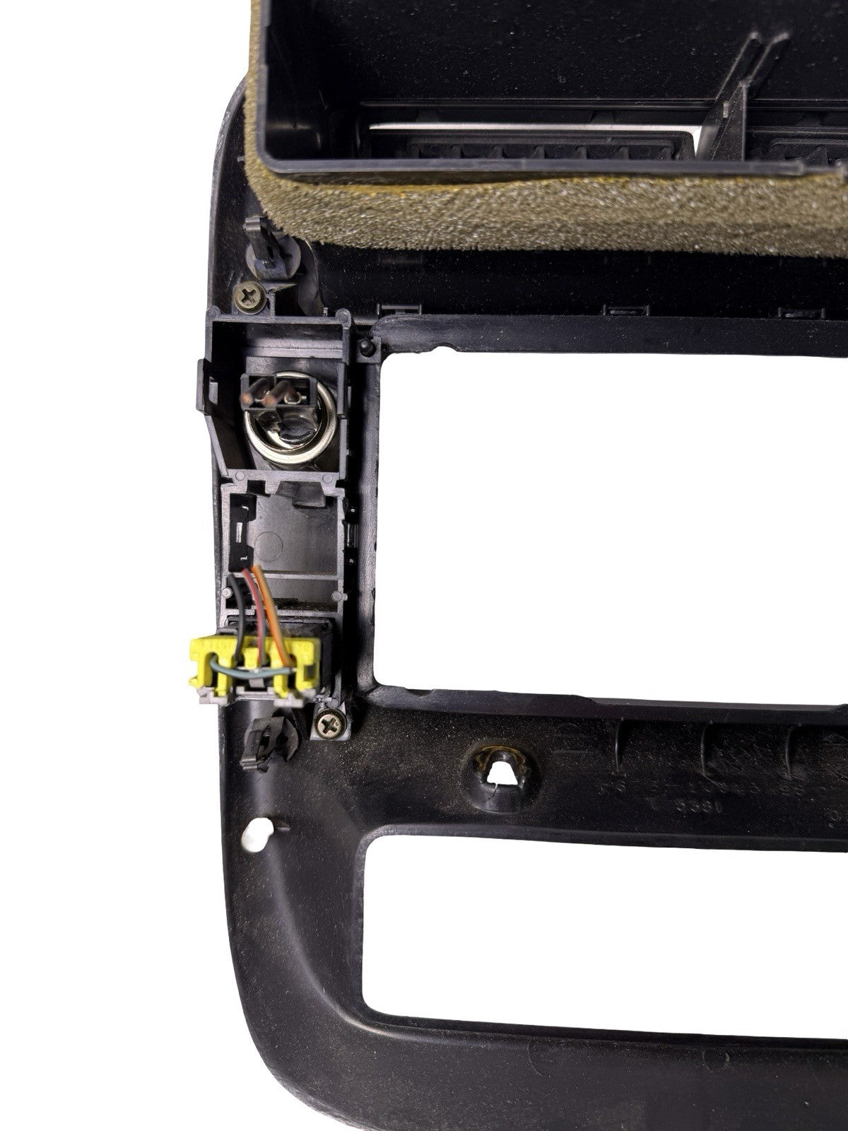 Mazda B Center Dash Radio Bezel Black 4x4 Fog Lighter for 1995-2006 Ford Ranger — photo 9