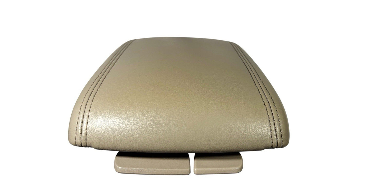 OEM 06–11 Cadillac DTS Shale Leather Console Lid Armrest w/ Hinge