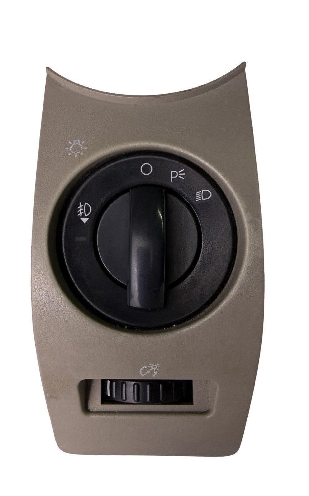 Headlight / Fog Light / Dimmer Rocker Switch – Tan for 2006-2010 Ford Explorer — 6L2Z-11654-CA