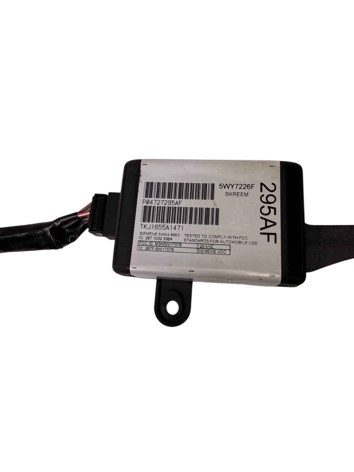 SKIM Immobilizer Module P04727295AF for 2004-2007 Chrysler Town & Country — photo 5