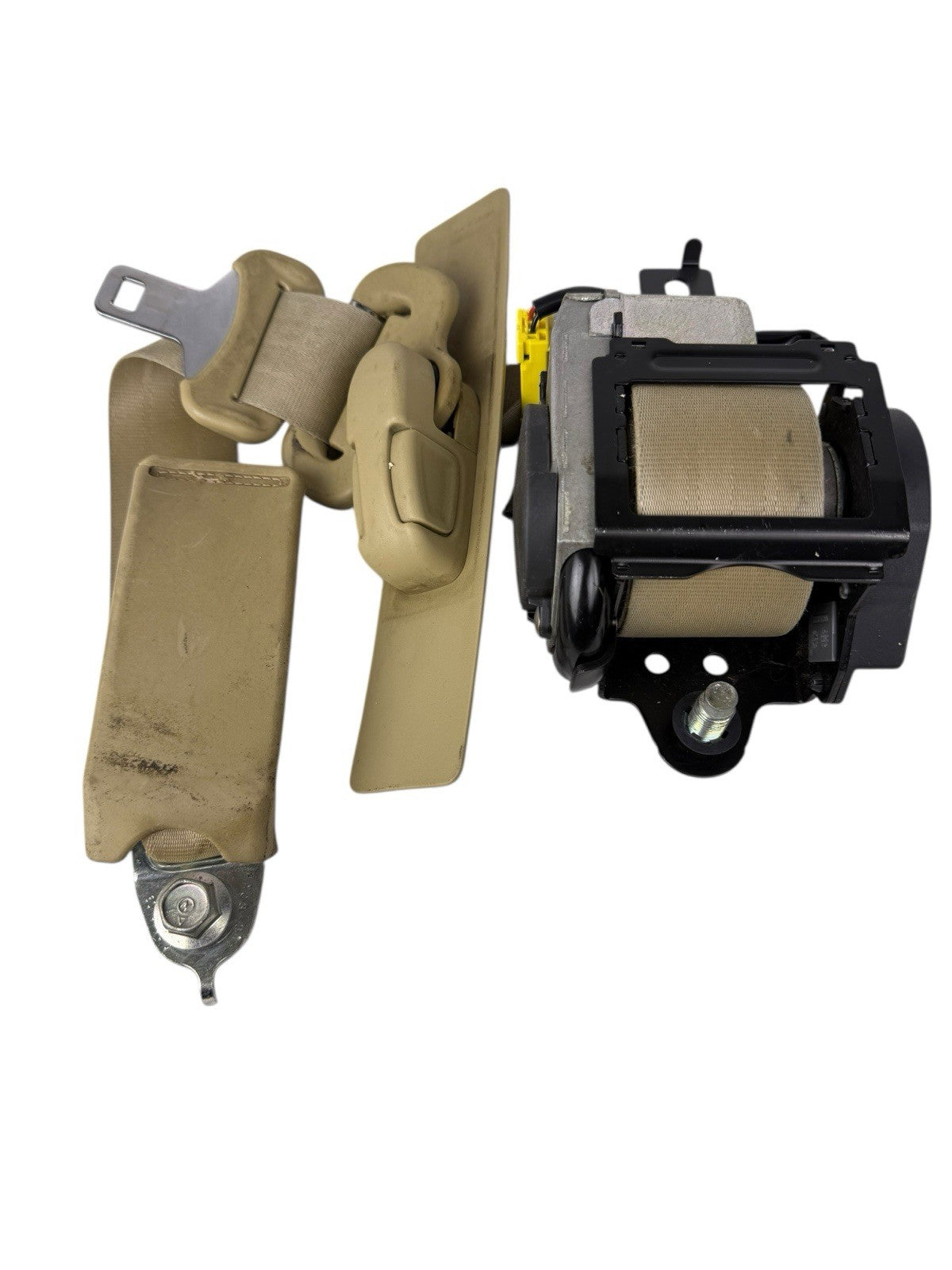 OEM 2007–2011 Honda CR‑V Front Left Driver Seat Belt Retractor TAN