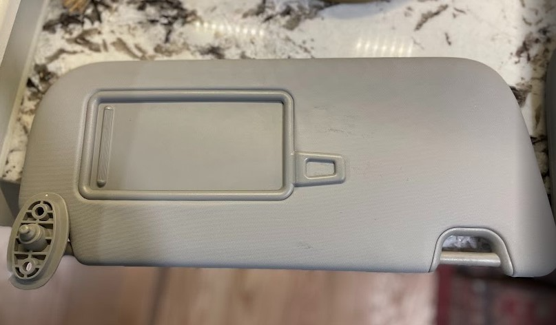 OEM 2014–19 Kia Soul Base Sun Visor Pair LH & RH – Good Condition, No Tears