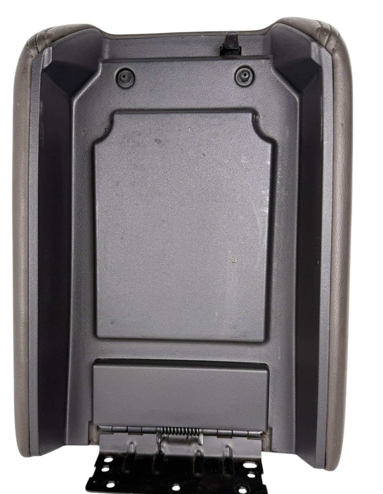 OEM 07-17 Acadia Traverse Enclave Brown Leather Console Lid