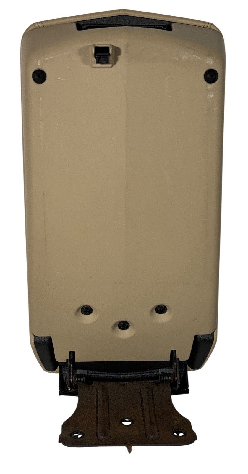 ✅ OEM 2008–2013 Cadillac CTS Center Console Lid Armrest – Tan w/ Storage Box