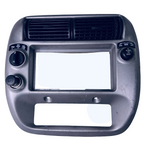OEM 1995-2004 Ford Explorer Ranger / Mountaineer Center Dash Radio Bezel – Silver — Part# F57Z-10044D70-AC