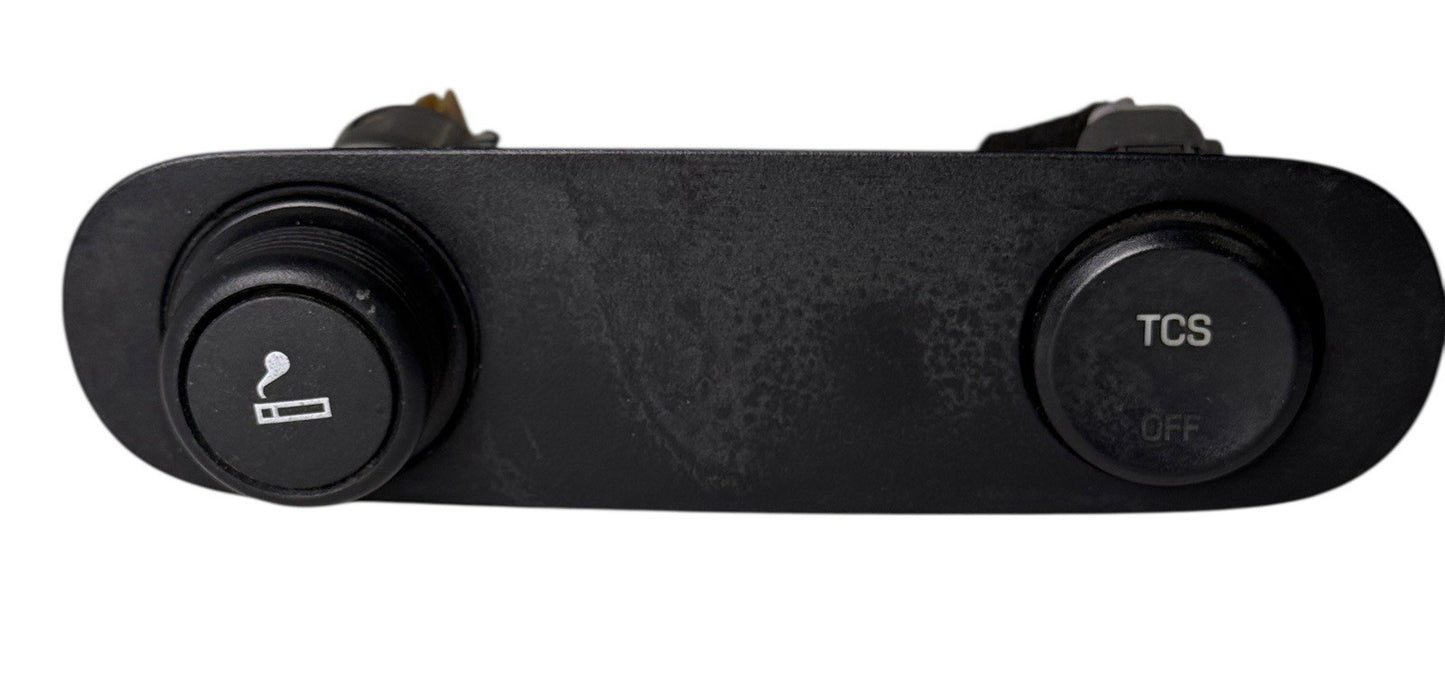 OEM 2004-2008 Ford F-150 Traction Control Switch w/ 12V Lighter Socket Bezel