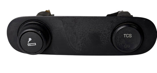 OEM 2004-2008 Ford F-150 Traction Control Switch w/ 12V Lighter Socket Bezel