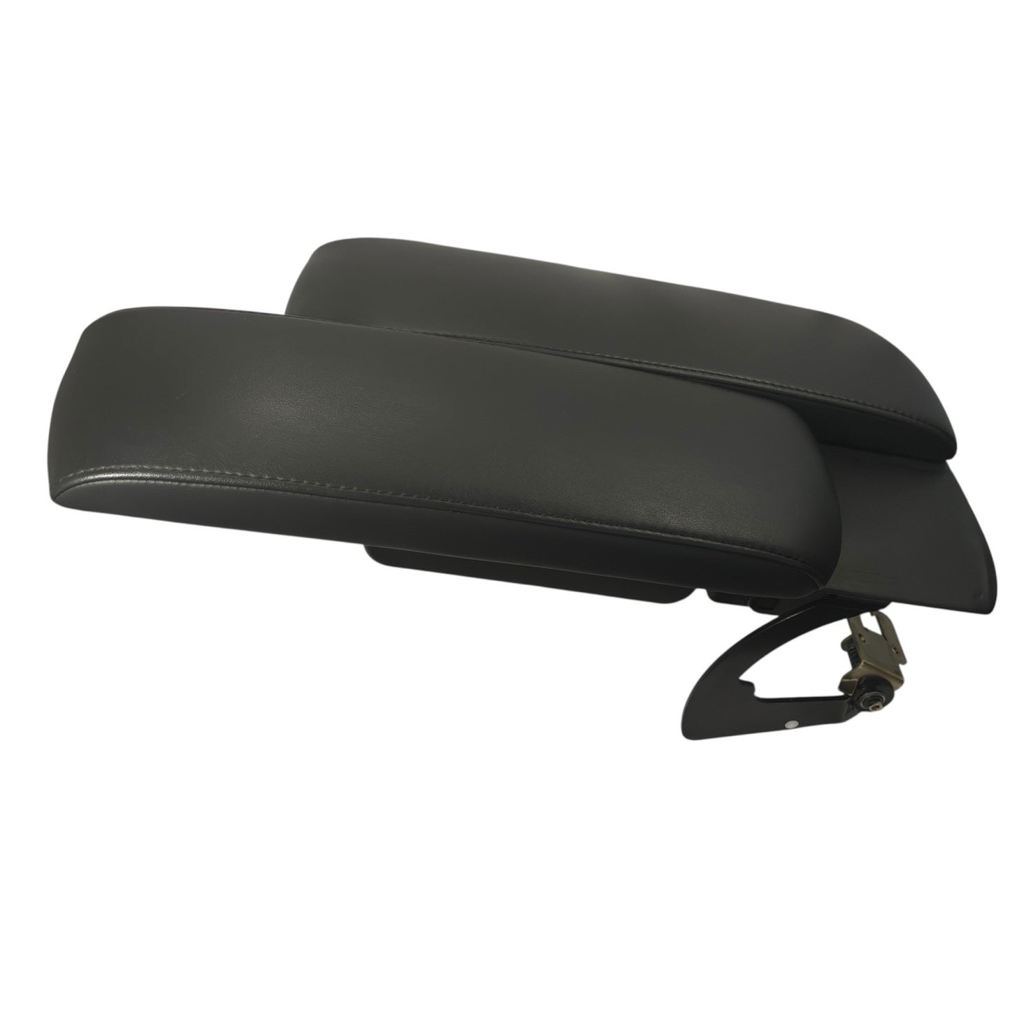 06–10 Infiniti M35 M45 Sliding Console Armrest Lid Black Leather OEM