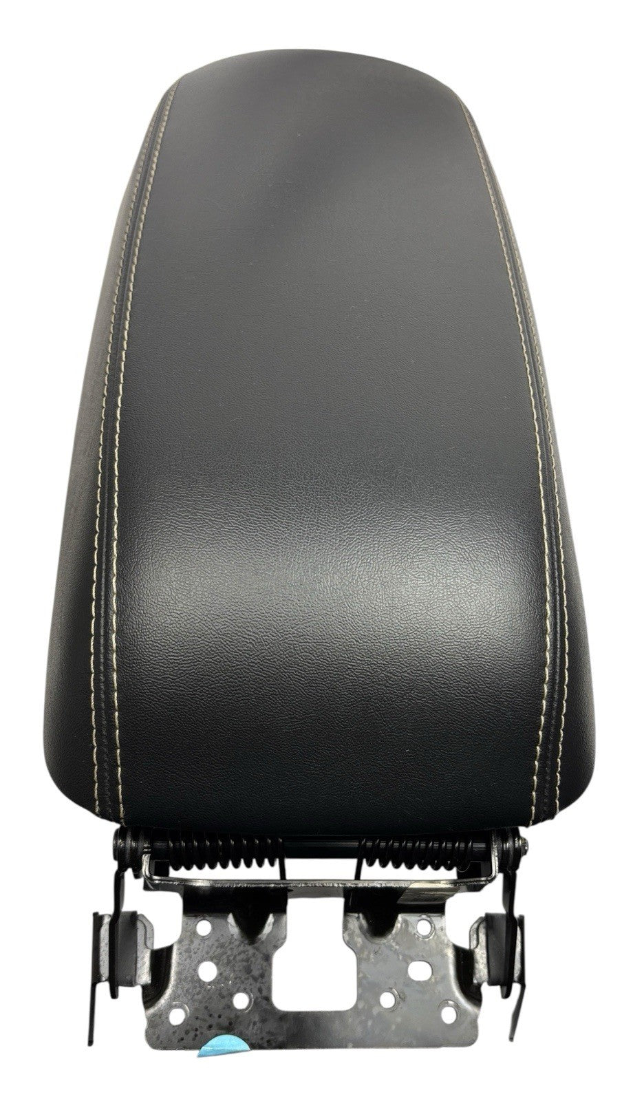 OEM 2014-2018 Jeep Cherokee Center Console Armrest Black Leather White Stitching