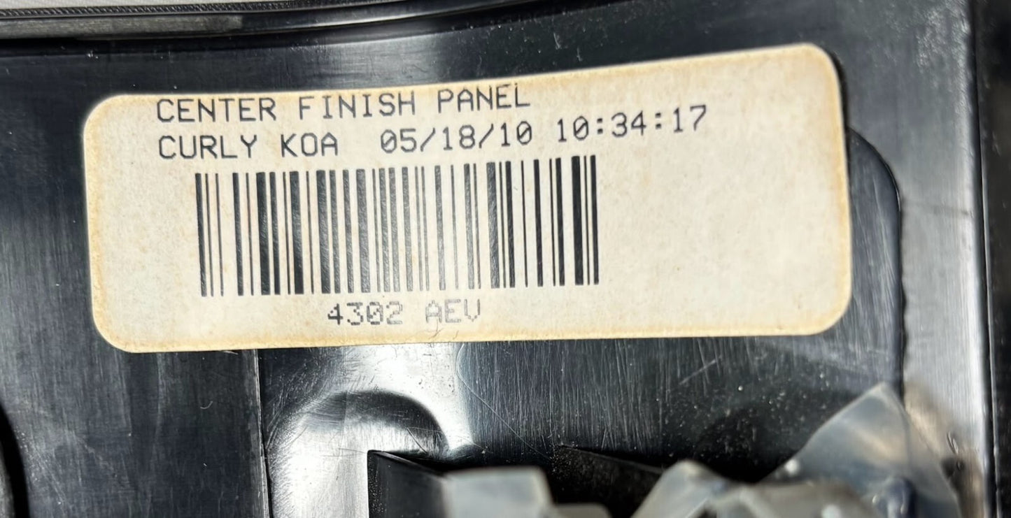 OEM 2009-2014 Ford Expedition Navigator Woodgrain Dash Bezel 9L14-7804302-A