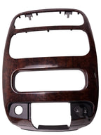 Concorde Center Dash Radio Climate Bezel Wood Grain for 2001-2004 Chrysler — photo 3