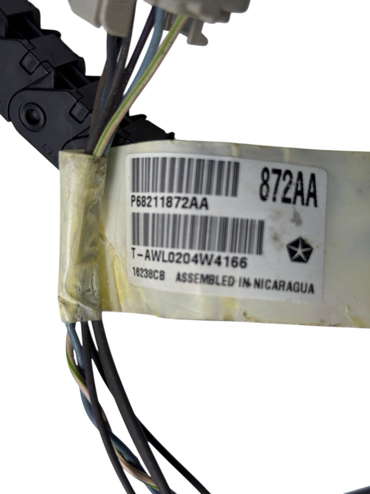 Chrysler Town & Country Right Sliding Door Wiring 68211872AA for 2013-2020 Dodge Grand Caravan — photo 7