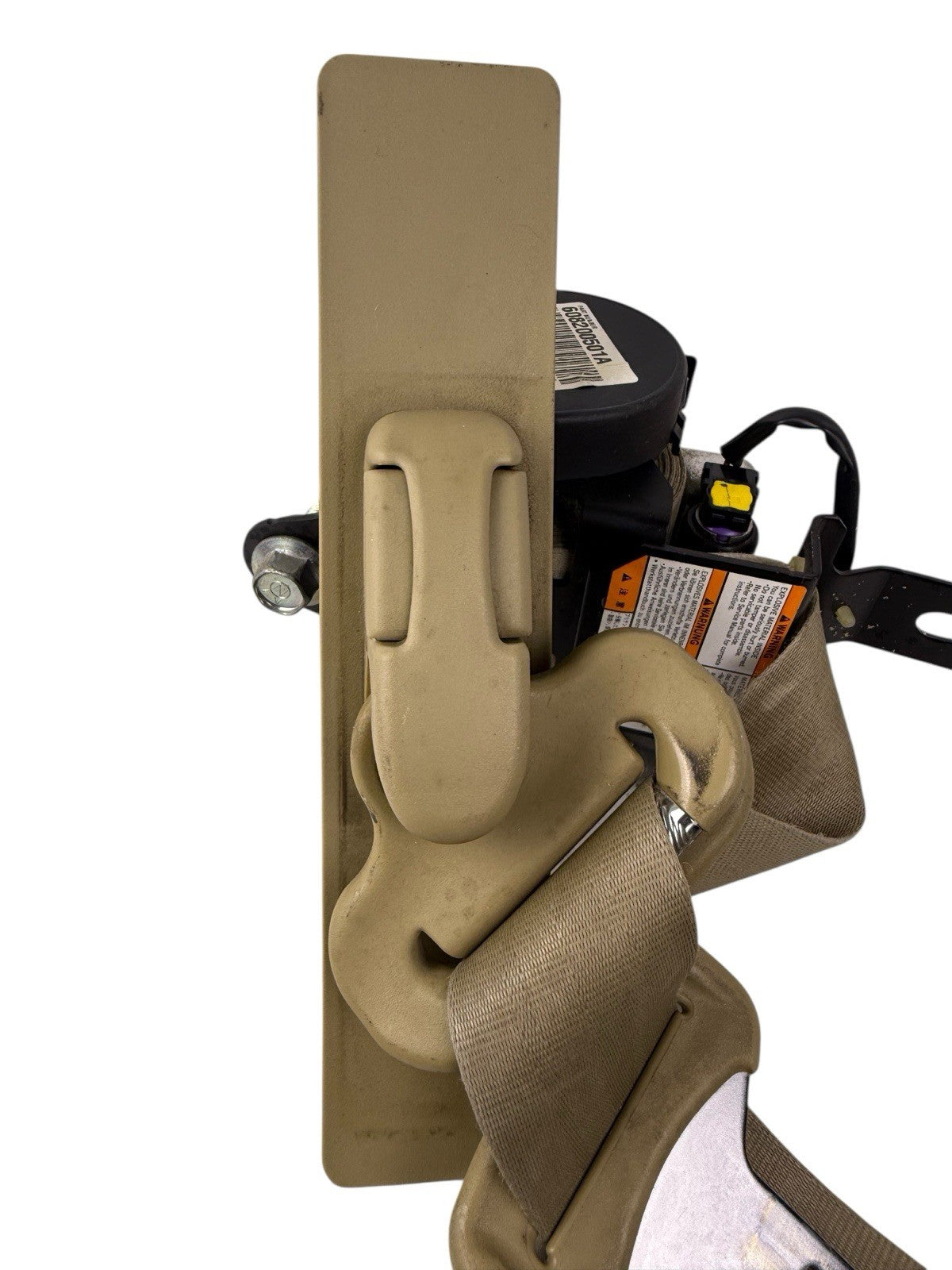 OEM 2007–2011 Honda CR‑V Front Left Driver Seat Belt Retractor TAN