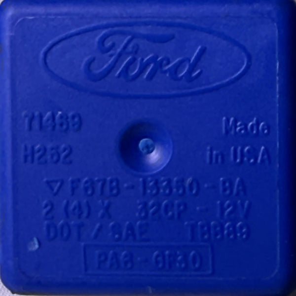 Ford Mercury Lincoln Turn Signal Flasher Relay F67B13350BA H252 OEM