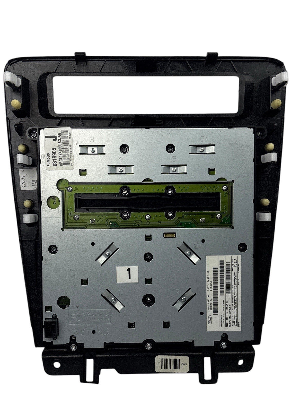 11–14 Mustang Radio Climate Control Faceplate CR3T-18A802-JA OEM No Heated Seats