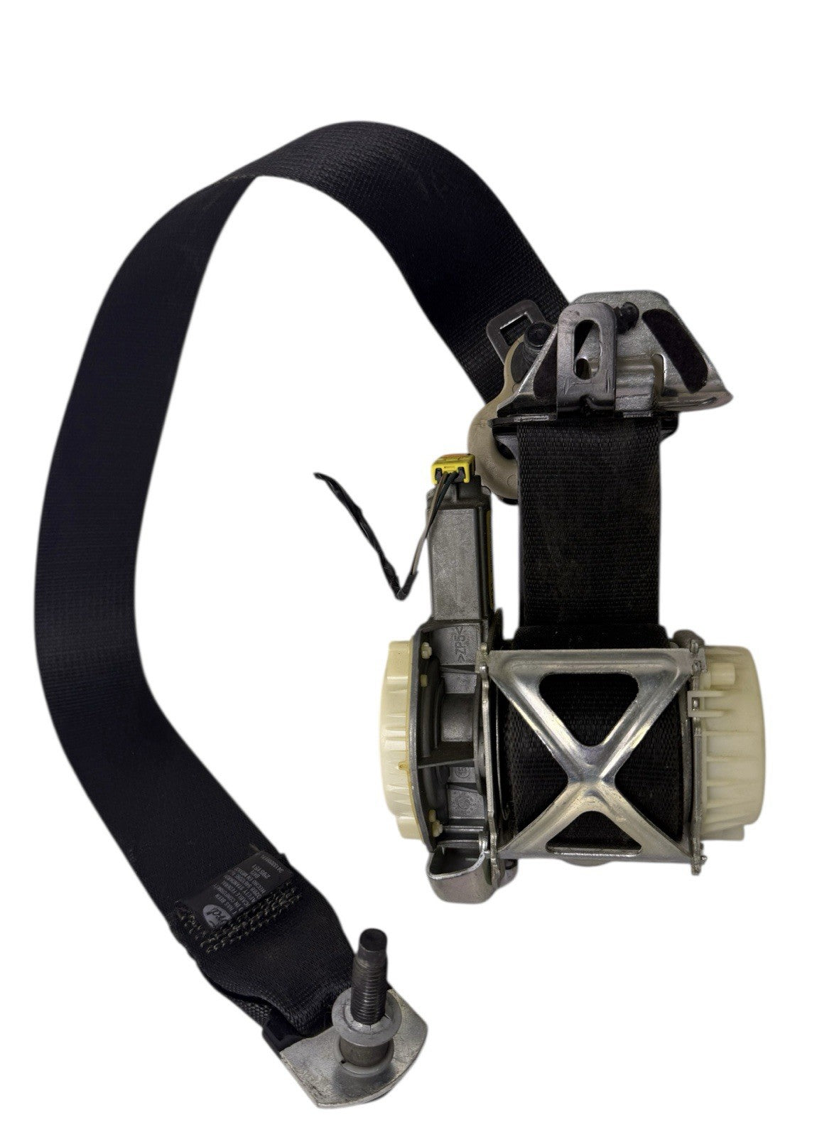 OEM 2014-2019 Ford Fiesta Driver Left Seat Belt Retractor Black Assembly