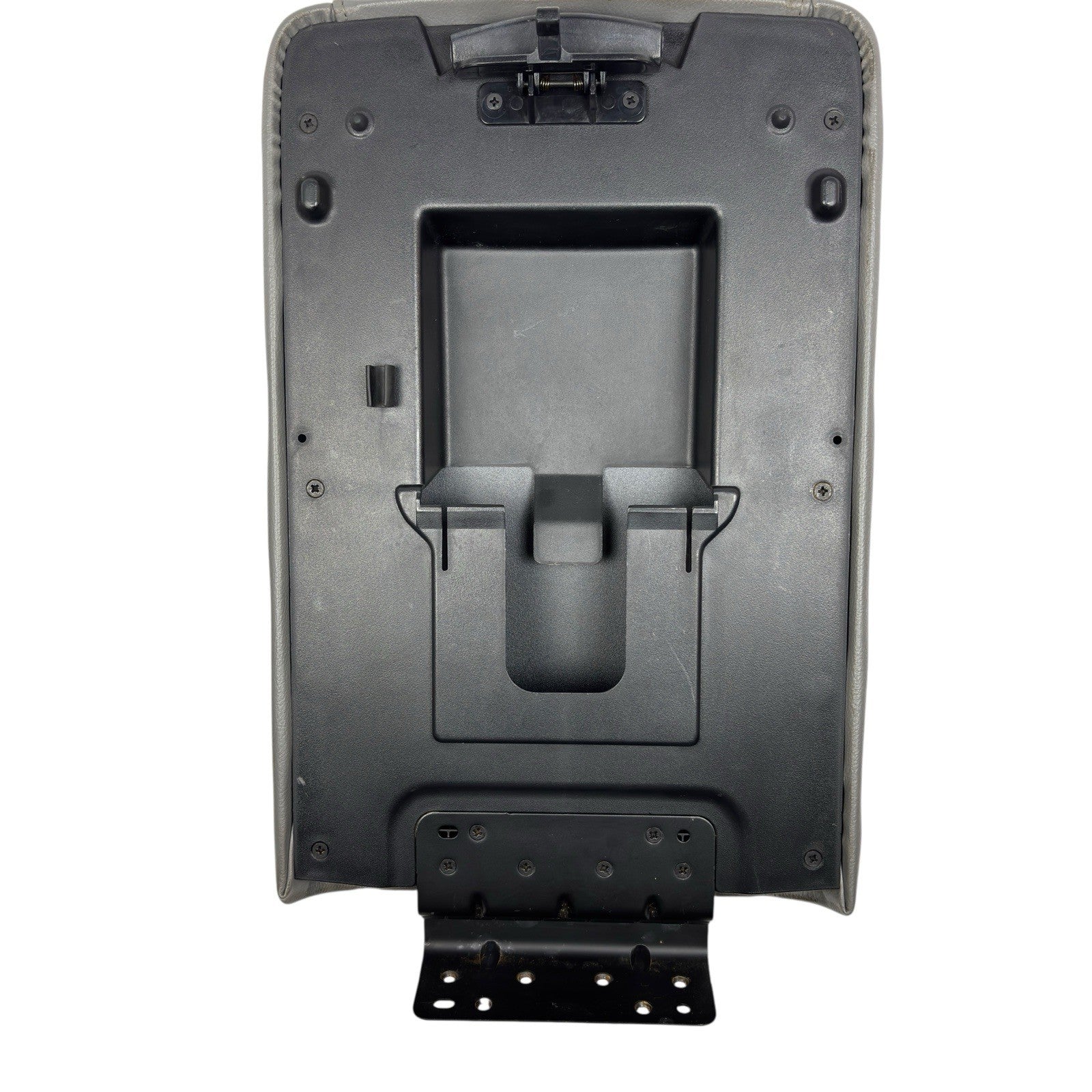 OEM 2003-2006 Ford Expedition Center Console Lid/Armrest Gray Leather