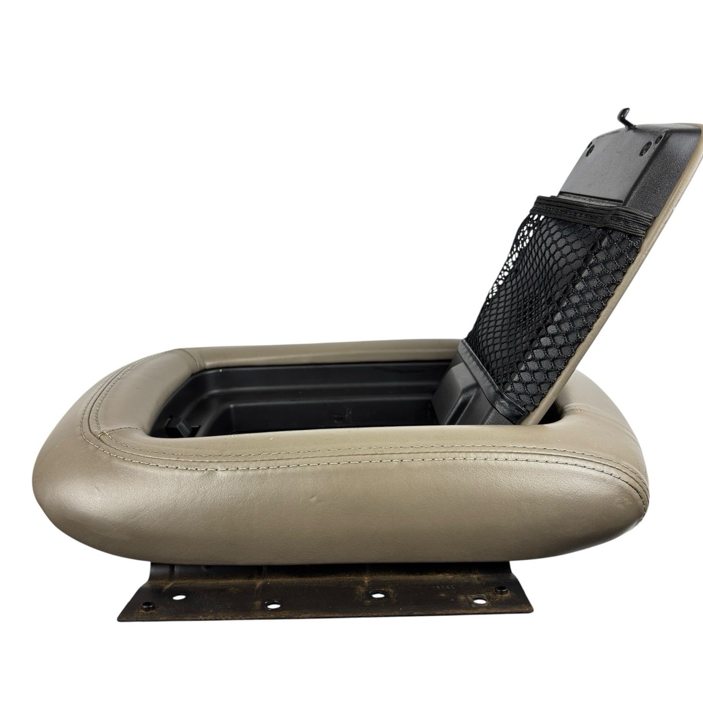 OEM 01-02 Yukon Escalade Shale Leather Armrest Lid Console Cover