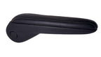 Driver Armrest Black Leather Vinyl White Stitch for 2011-2019 Dodge Grand Caravan