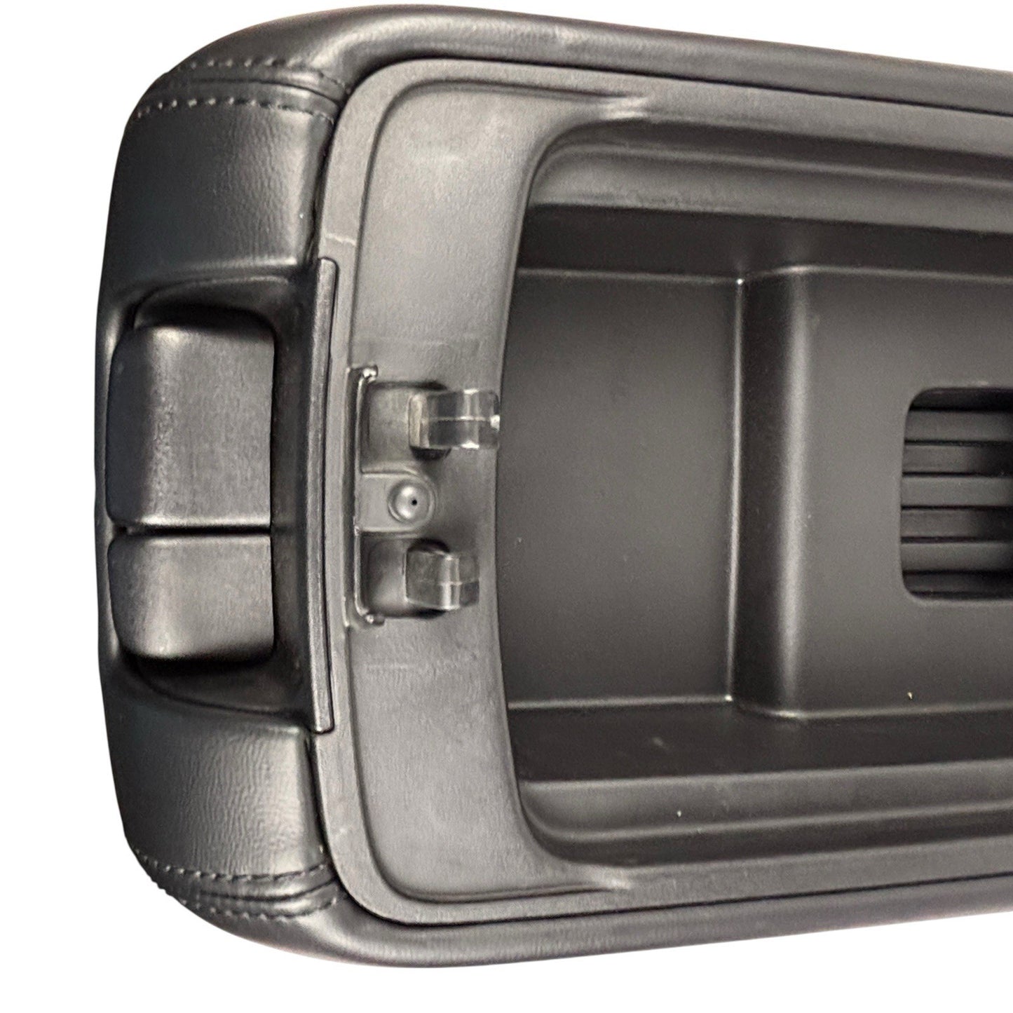 OEM 2011–2021 Jeep Grand Cherokee / Durango SRT‑8 Black Leather Console Lid