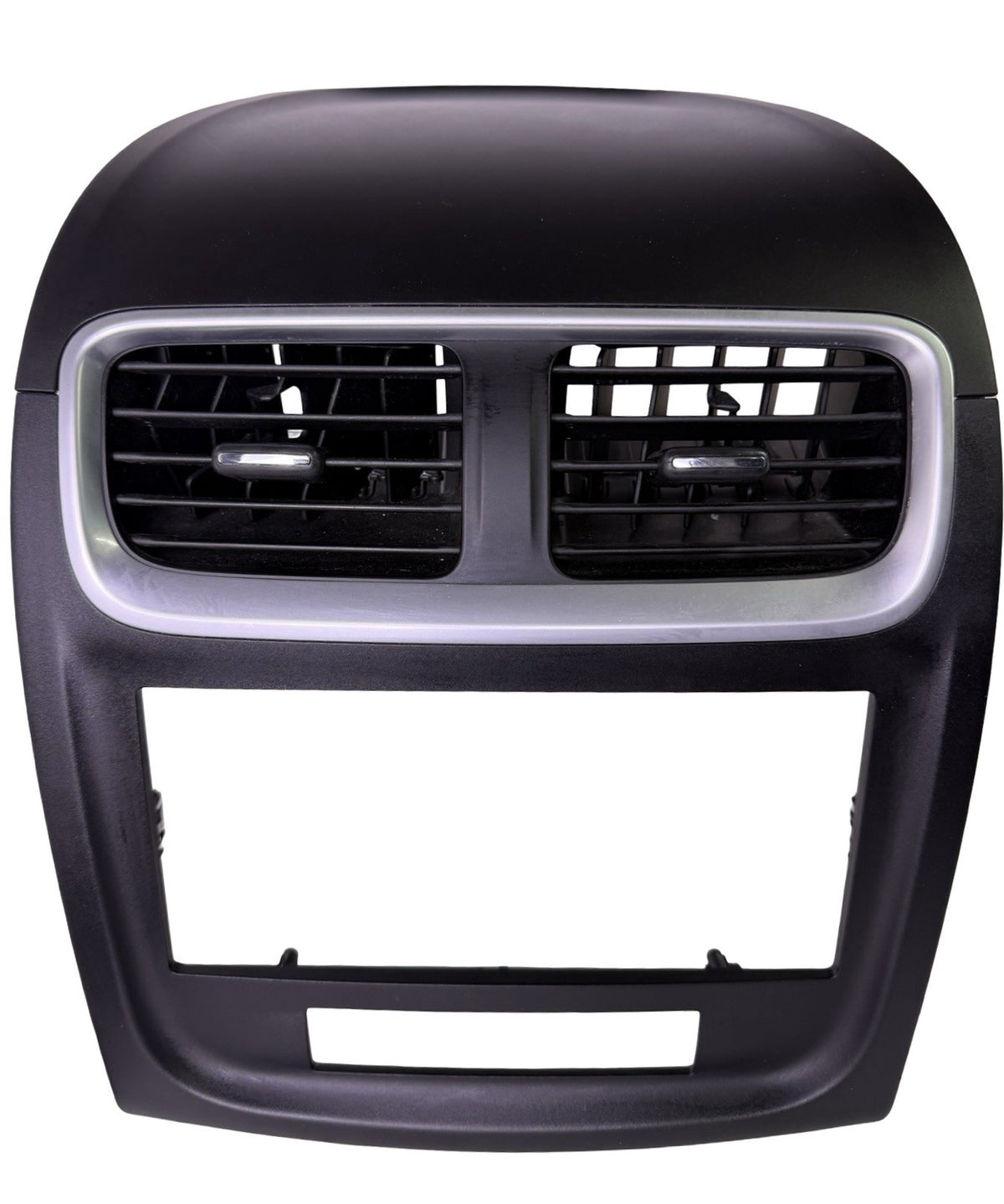 Center Dash Radio Surround Bezel Trim Panel Black 1SX53DX9AA for 2011-2014 Dodge Avenger — photo 3