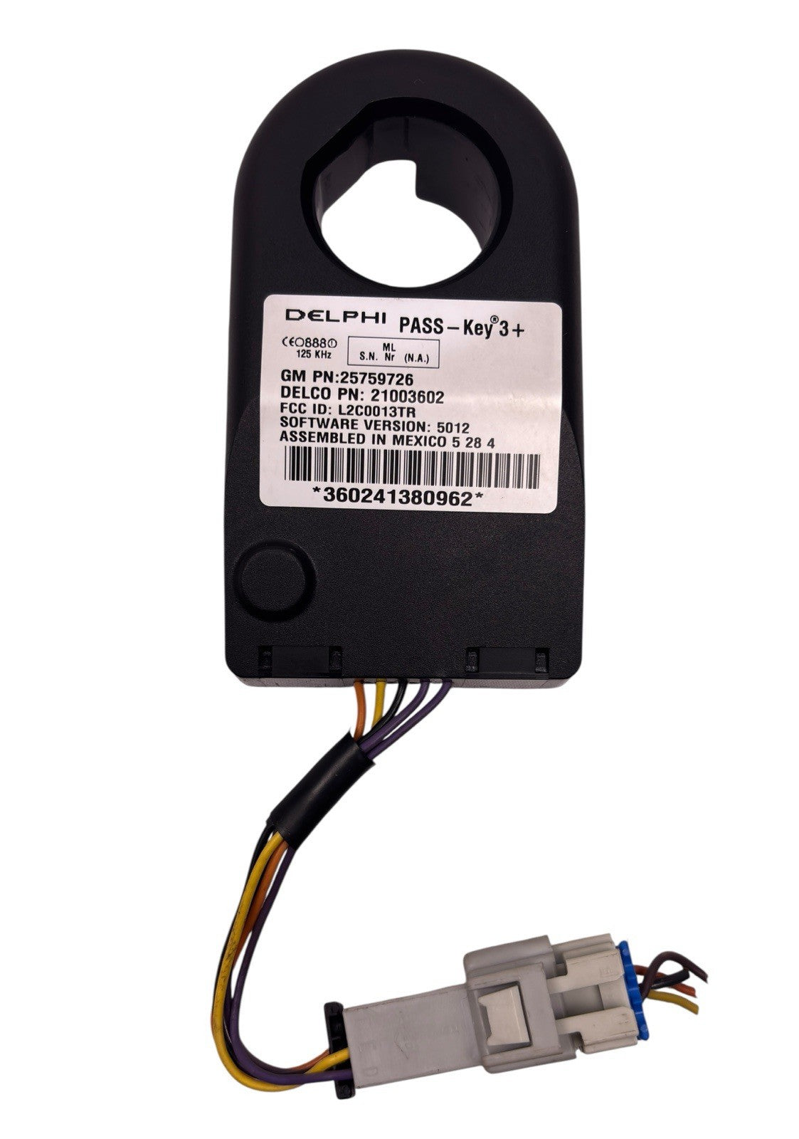 OEM 2006-2011 Cadillac DTS Ignition Immobilizer Module 25759726 — Part# 25759726