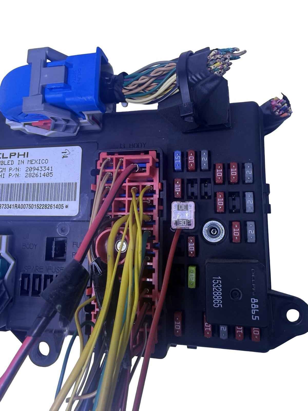 Body Control Module (BCM) – 20943341 – Clean, Tested for 2008-2011 Chevrolet Malibu — photo 3