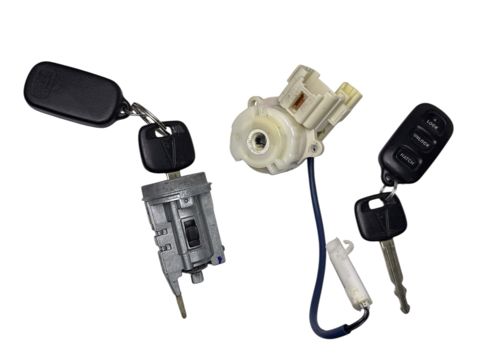 Vibe Ignition Lock Cylinder w/ Immobilizer Ring 2 Keys 2 F for 2003-2008 Pontiac — photo 5