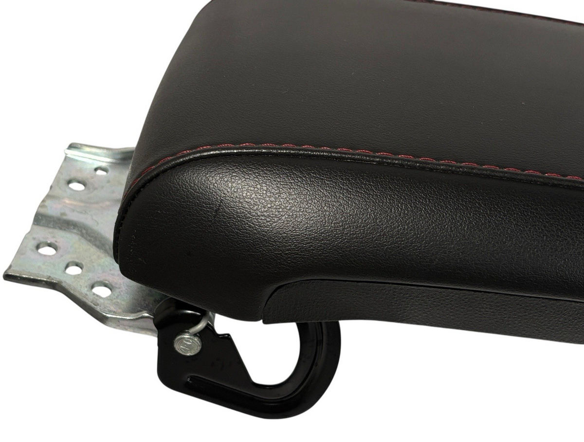 Chevrolet Equinox Terrain Center Console Lid/Armrest Black w/ Red Stitching for 2010-2017 GMC — photo 5