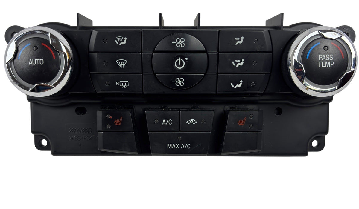 OEM 2010-2012 Ford Fusion Mercury Milan Climate Control w/ Heated Seats — Part# AE5H18C612ET