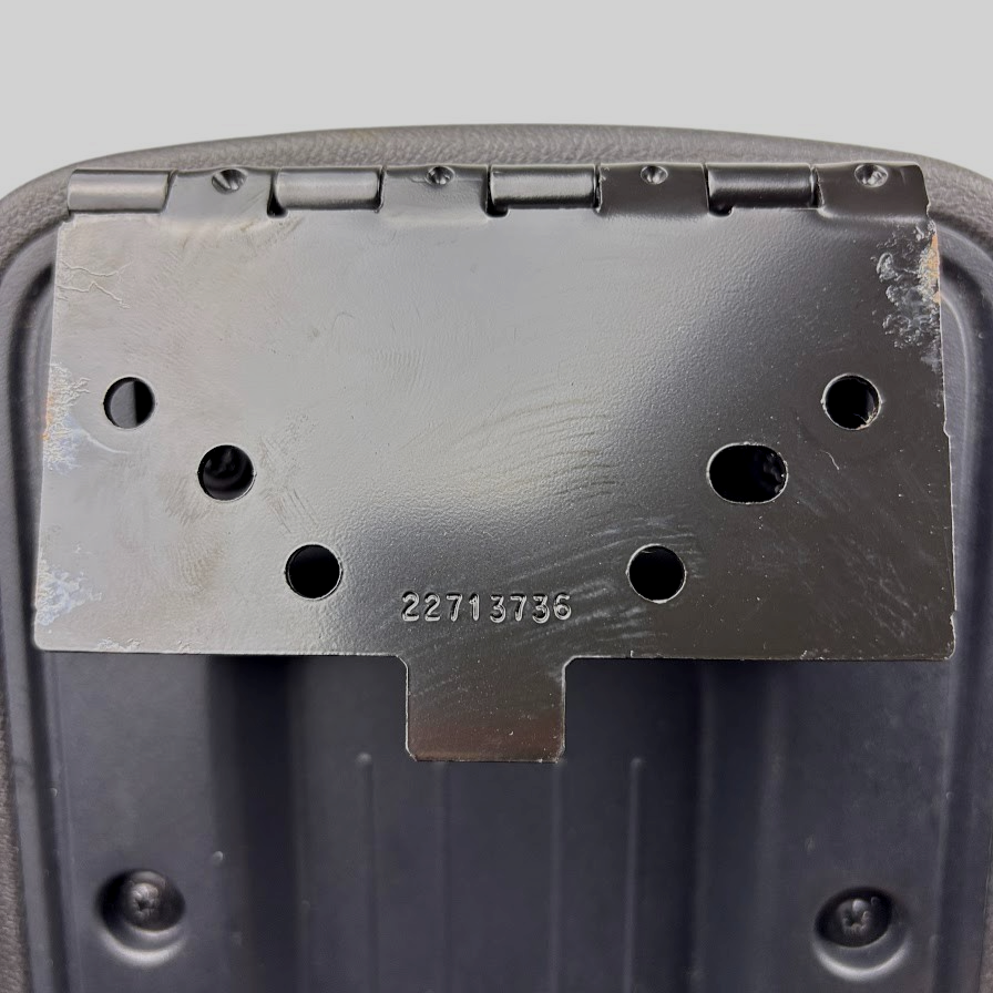 OEM 2002-2005 Pontiac Grand AM Black Center Console Lid Armrest